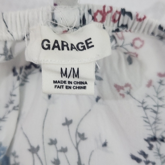 ❤2/15❤garage Crochet Hem Trim Floral Halter Crop Top - Picture 5 of 8